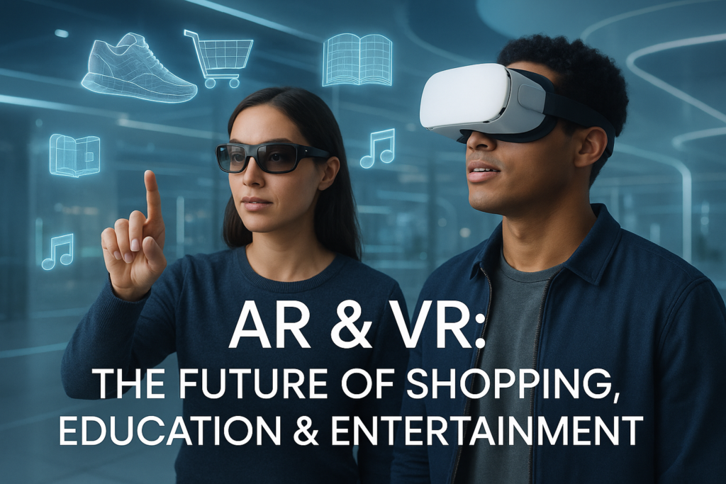 How AR & VR Will Transform Shopping, Education, and Entertainment