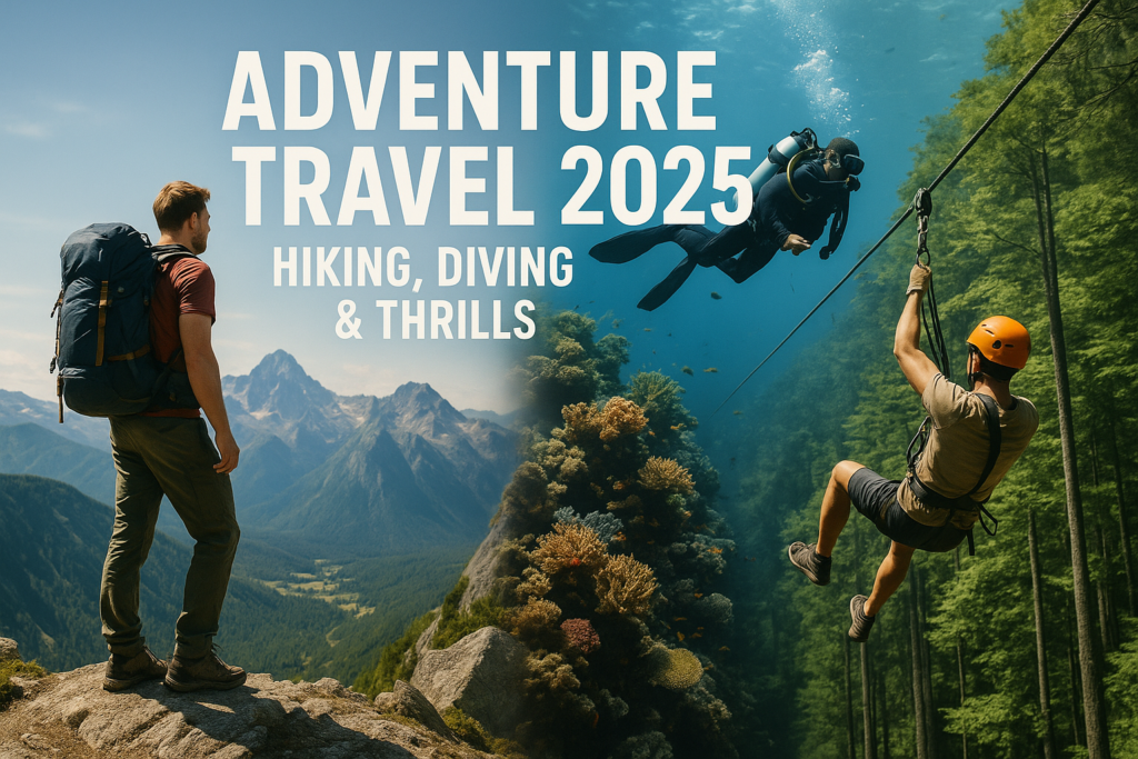 Adventure Travel Guide: Hiking, Diving & Thrill Spots Around the World
