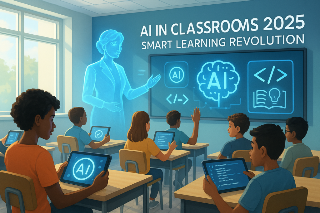 How AI Is Reshaping Classrooms: Smart Learning in 2025