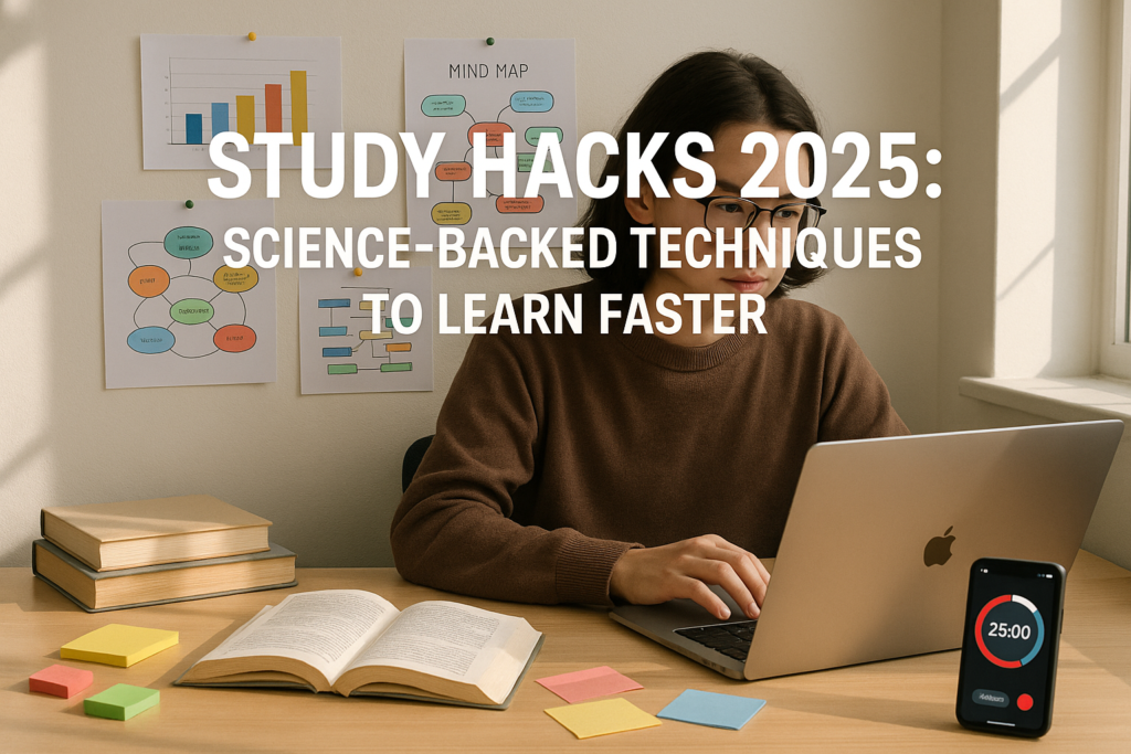 Study Hacks: Science-Backed Techniques to Learn Faster