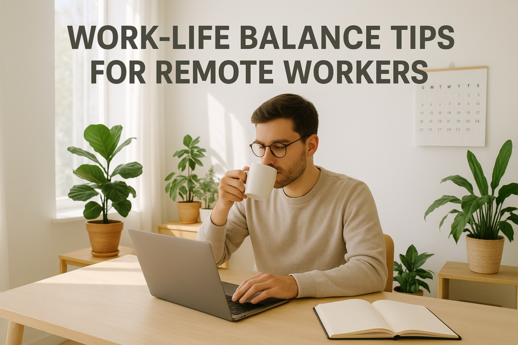 Work-Life Balance Tips for Remote Workers